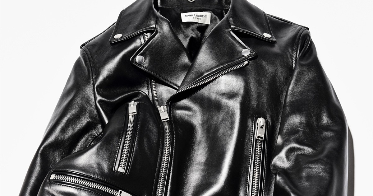 Saint Laurent サンローランキースレザージャケット 44サイズ