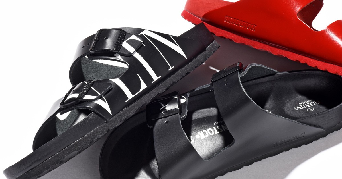 話題沸騰のヴァレンティノ ガラヴァーニ✕ビルケンのコラボサンダルが