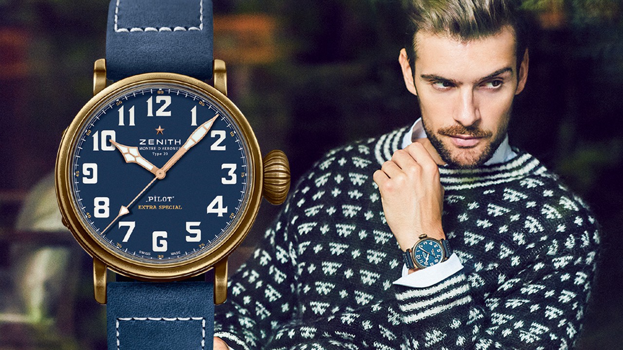 ヴィンテージライクなブロンズケース”の時計が冬に合う! その