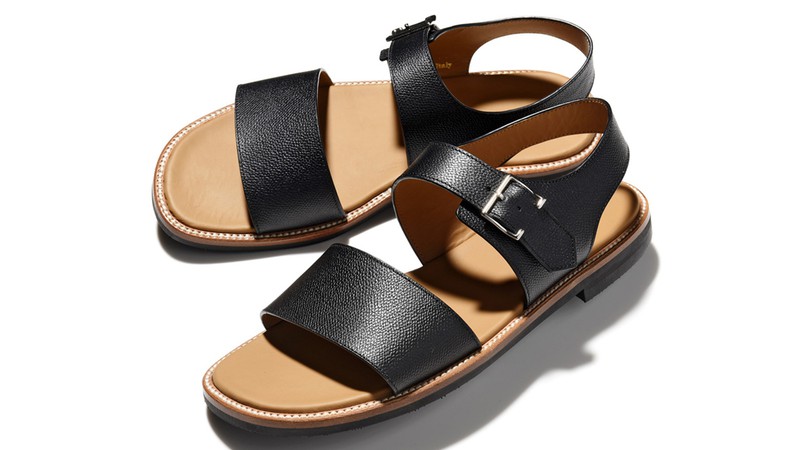 ジョンロブ John Lobb ストラットン レザーサンダル グルカ UK6 Bar18515.jpg