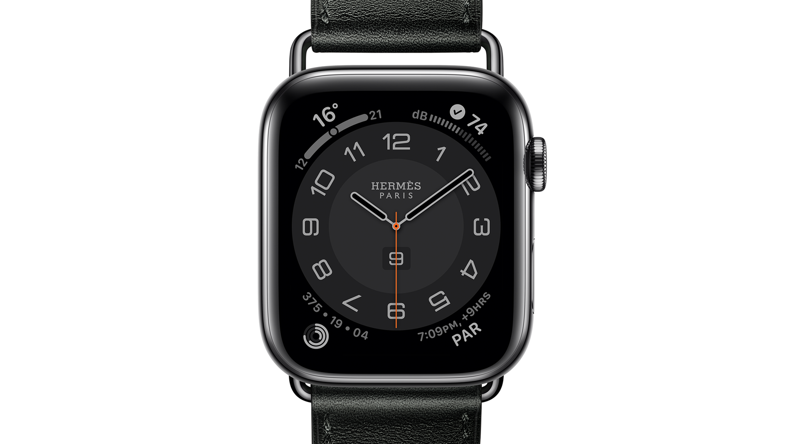 Apple Watch Hermèsヴォー・スウィフトシンプルトゥールレザー　黒
