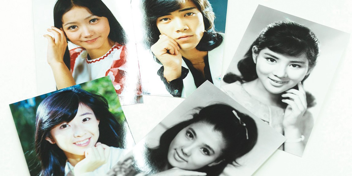 キヤンデースの大小プロマイド15個セット。【昭和のアイドル　マルベル堂　美品】。 キヤンデースの大小プロマイド15個セット。【昭和のアイドル マルベル