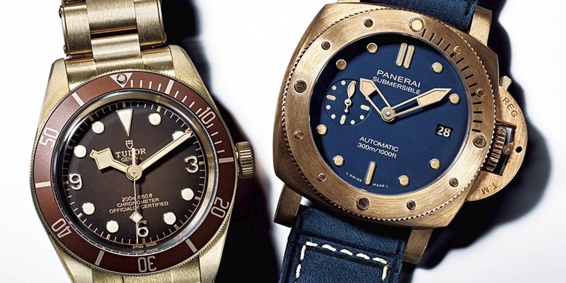 世界でたったひとつの腕時計に育てる「ブロンズ時計」 | メンズ