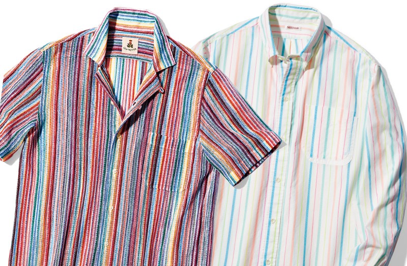 楽してキマる【マルチストライプシャツ】5選 | メンズファッション