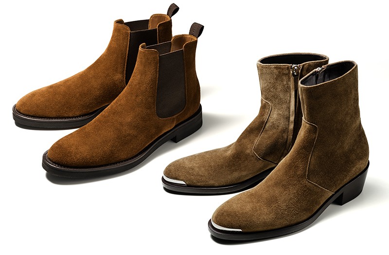 秋の最強コーデは、“茶スエ”の艶ブーツ＆タフ顔アウターでキマり