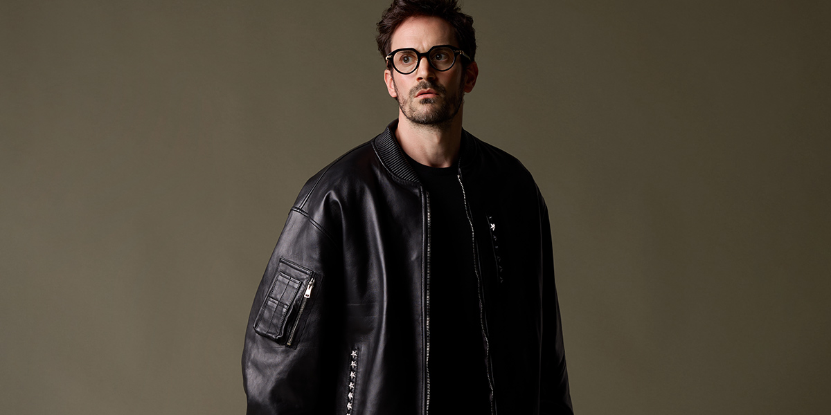 暖かくサマになる冬】LEON別注したユルリにこなす「レザーブルゾン