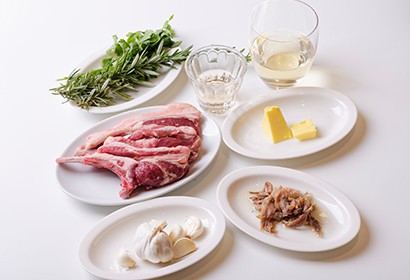 今回使うのはこの食材（２人前）