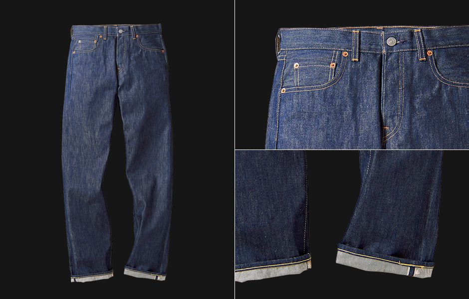   デニムの王道といえばこちら／ファッションだけでなく、様々なカルチャーシーンを賑わせてきた501®。なかでも古着市場で人気の高い、通称『66』モデルを忠実に再現したのがこちら。／リーバイス ヴィンテージ クロージング（ドレステリア神南本店）