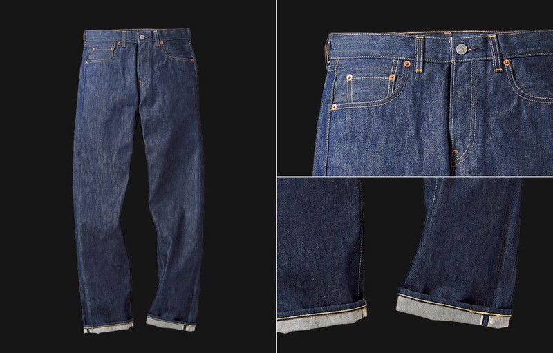 デニムの王道といえばこちら/ファッションだけでなく、様々なカルチャーシーンを賑わせてきた501®。なかでも古着市場で人気の高い、通称『66』モデルを忠実に再現したのがこちら。/リーバイス ヴィンテージ クロージング(ドレステリア神南本店)