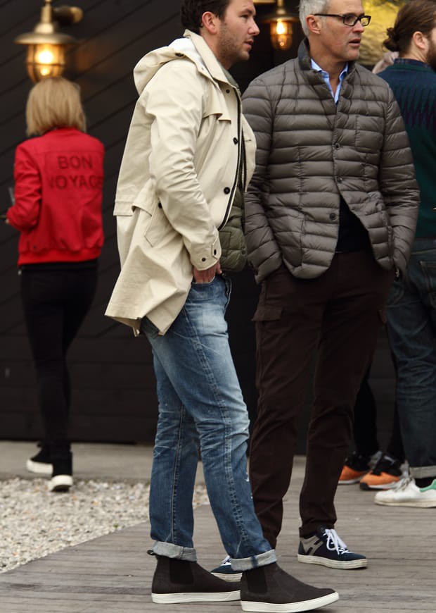 イタリア メンズファッション スナップ コーディネート イケオジ ちょい悪おやじ LEON 