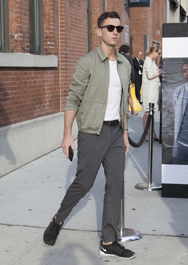 イタリア メンズファッション スナップ コーディネート イケオジ ちょい悪おやじ LEON 