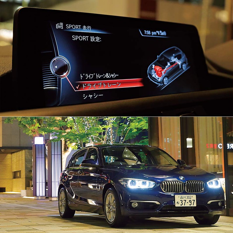 BMW 118i Style [ビーエムダブリュー 118i スタイル] まさにプレミアムハッチバックにふさわしい豪華装備 クラス唯一のFR方式を採用する1シリーズ。その優れたハンドリングには定評があるが、新たに先進安全装備を搭載してさらなる安心感も手に入れた。344万円／BMW（BMWカスタマー・インタラクション・センター）
