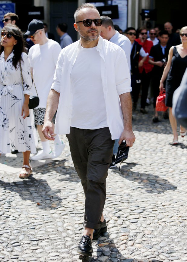 イタリア メンズファッション スナップ コーディネート イケオジ ちょい悪おやじ LEON 