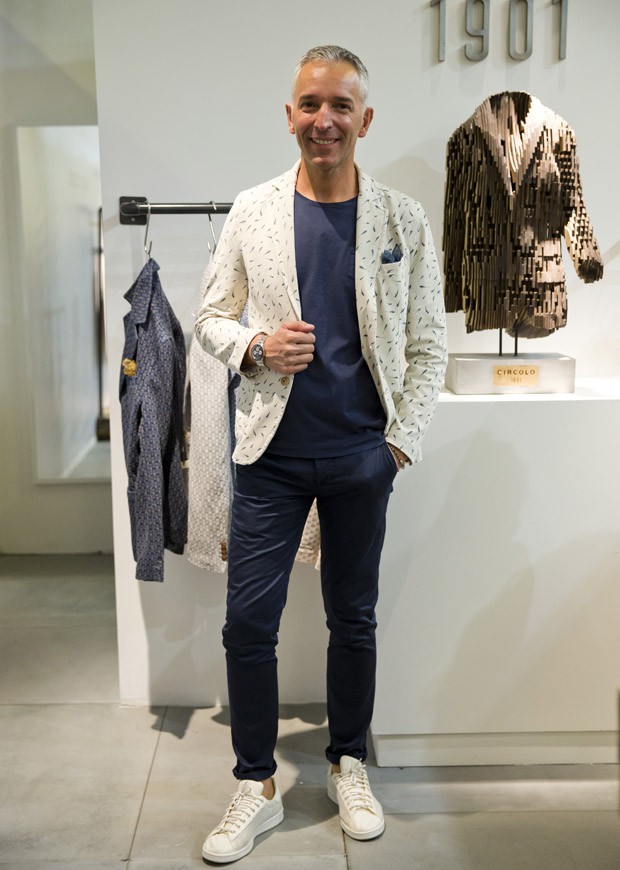 イタリア メンズファッション スナップ コーディネート イケオジ ちょい悪おやじ LEON 