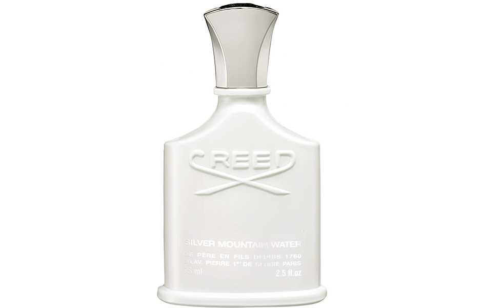 CREED EAU DE PARFUM SILVER MOUNTAIN WATER [クリード オードパルファム シルバー マウンテン ウォーター] 75ml　3万2000円／クリード（ブルーベル・ジャパン）