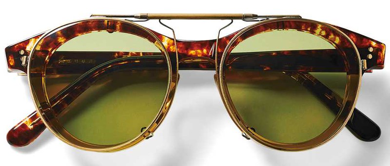 淡色サングラス