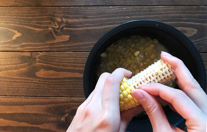 とうもろこしご飯 作り方