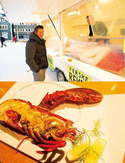 フレッシュな魚介はどれもビッグ!