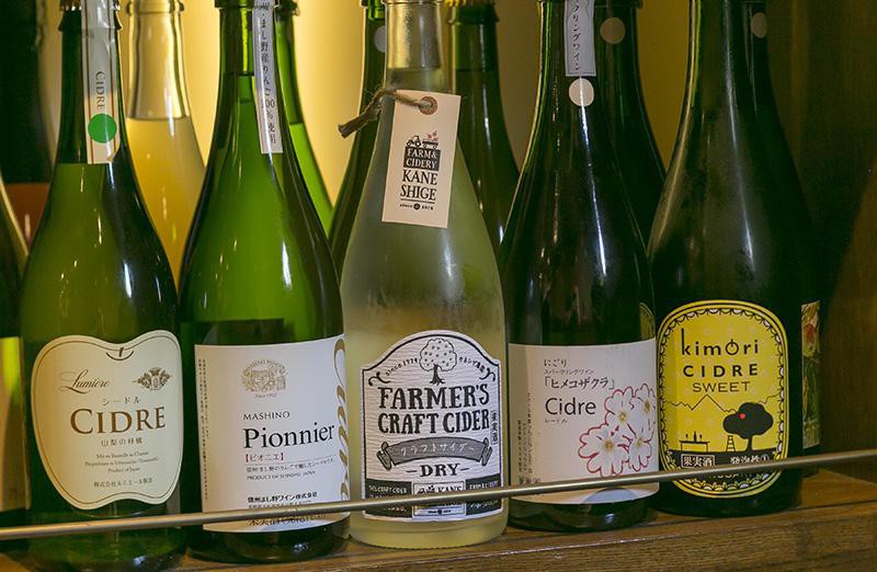 ルミエール（山梨）、まし野ワイナリー（長野）、ファーム&サイダリー カネシゲ（長野）、エーデルワイン（岩手）、弘前シードル工房キモリ（青森）