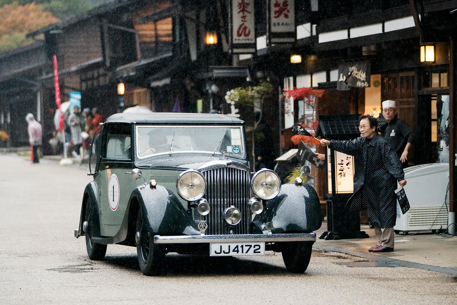 中山道の34番目の宿場である奈良井宿にて