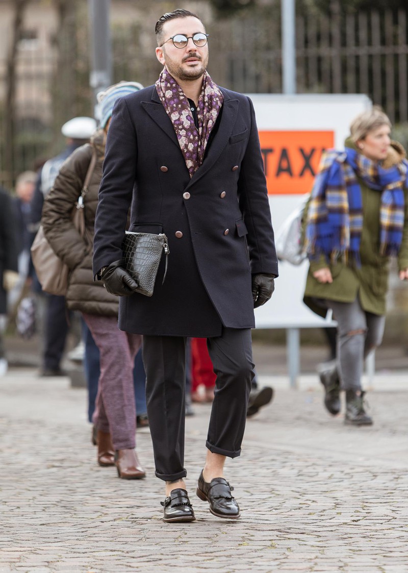 イタリア メンズファッション スナップ コーディネート イケオジ ちょい悪おやじ LEON