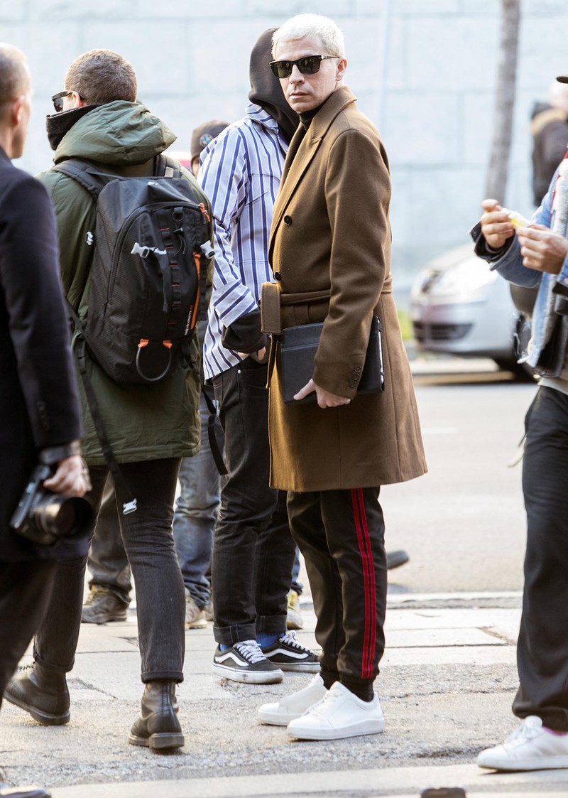 イタリア メンズファッション スナップ コーディネート イケオジ ちょい悪おやじ LEON