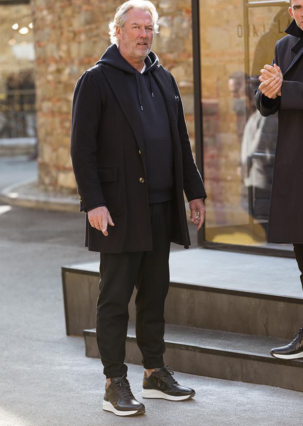 イタリア メンズファッション スナップ コーディネート イケオジ ちょい悪おやじ LEON