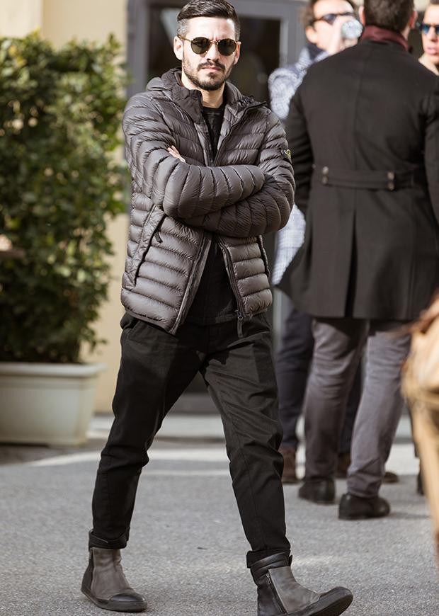 イタリア メンズファッション スナップ コーディネート イケオジ ちょい悪おやじ LEON