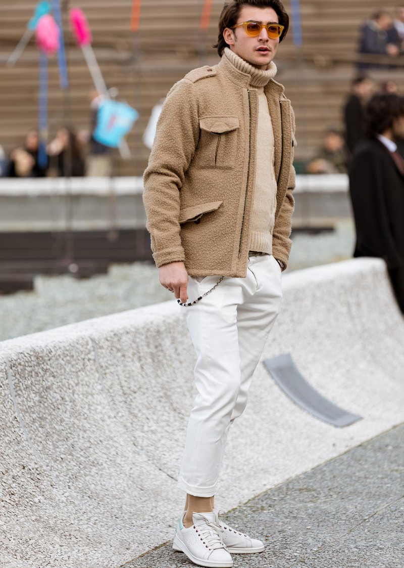 イタリア メンズファッション スナップ コーディネート イケオジ ちょい悪おやじ LEON 