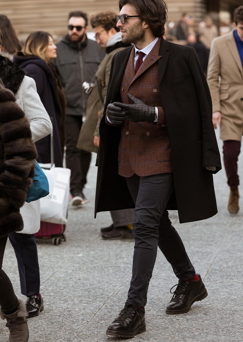 イタリア メンズファッション スナップ コーディネート イケオジ ちょい悪おやじ LEON