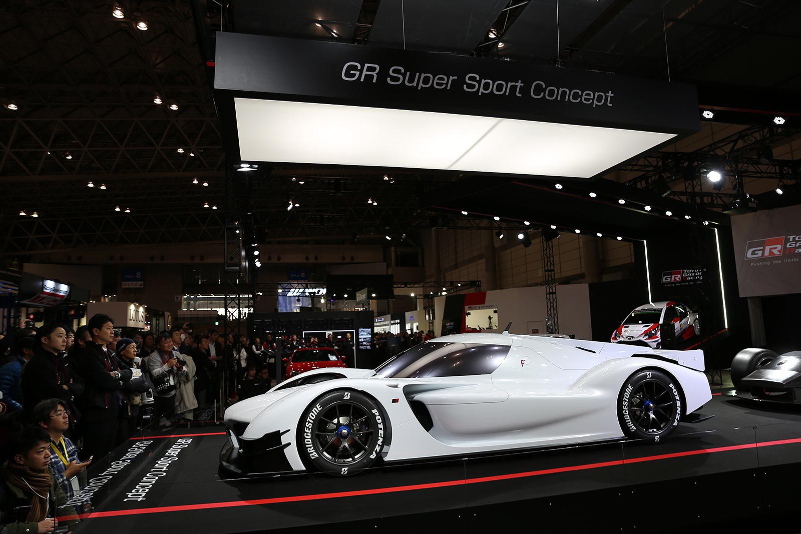 WEC参戦の「TS050 HYBRID」とほぼ同じ主要パーツで構成という「GRスーパースポーツコンセプト」