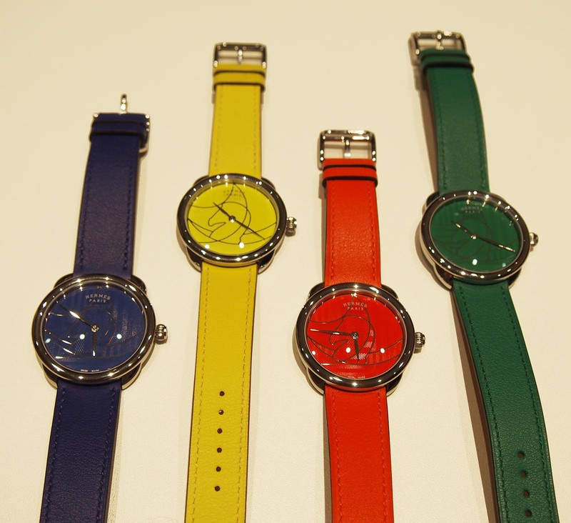 「アルソー カザック」40万9000円（予価）。クオーツ、SSケース（36mm）、カーフストラップ。5月頃発売予定／エルメス（エルメス ジャポン）