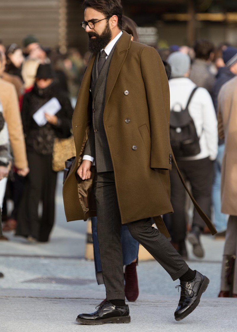 イタリア メンズファッション スナップ コーディネート イケオジ ちょい悪おやじ LEON 