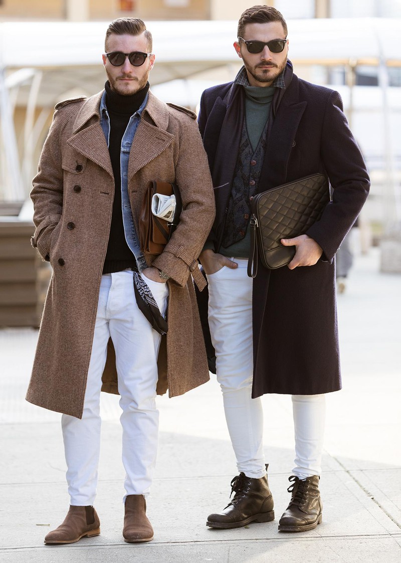 イタリア メンズファッション スナップ コーディネート イケオジ ちょい悪おやじ LEON