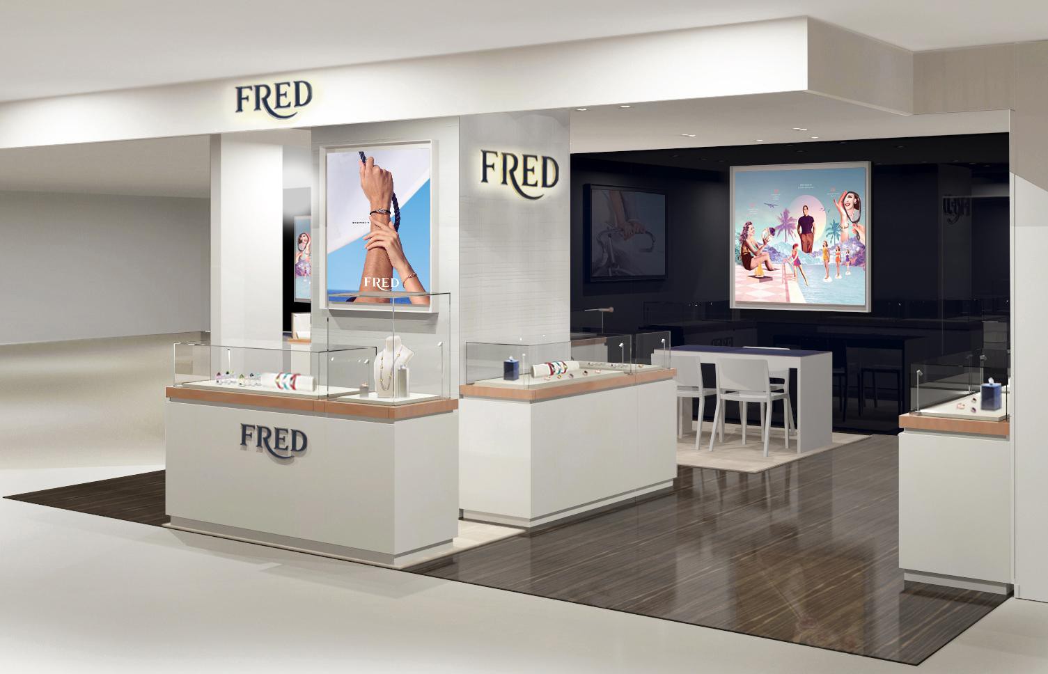 FRED フレッド　高島屋京都店 内観　外観