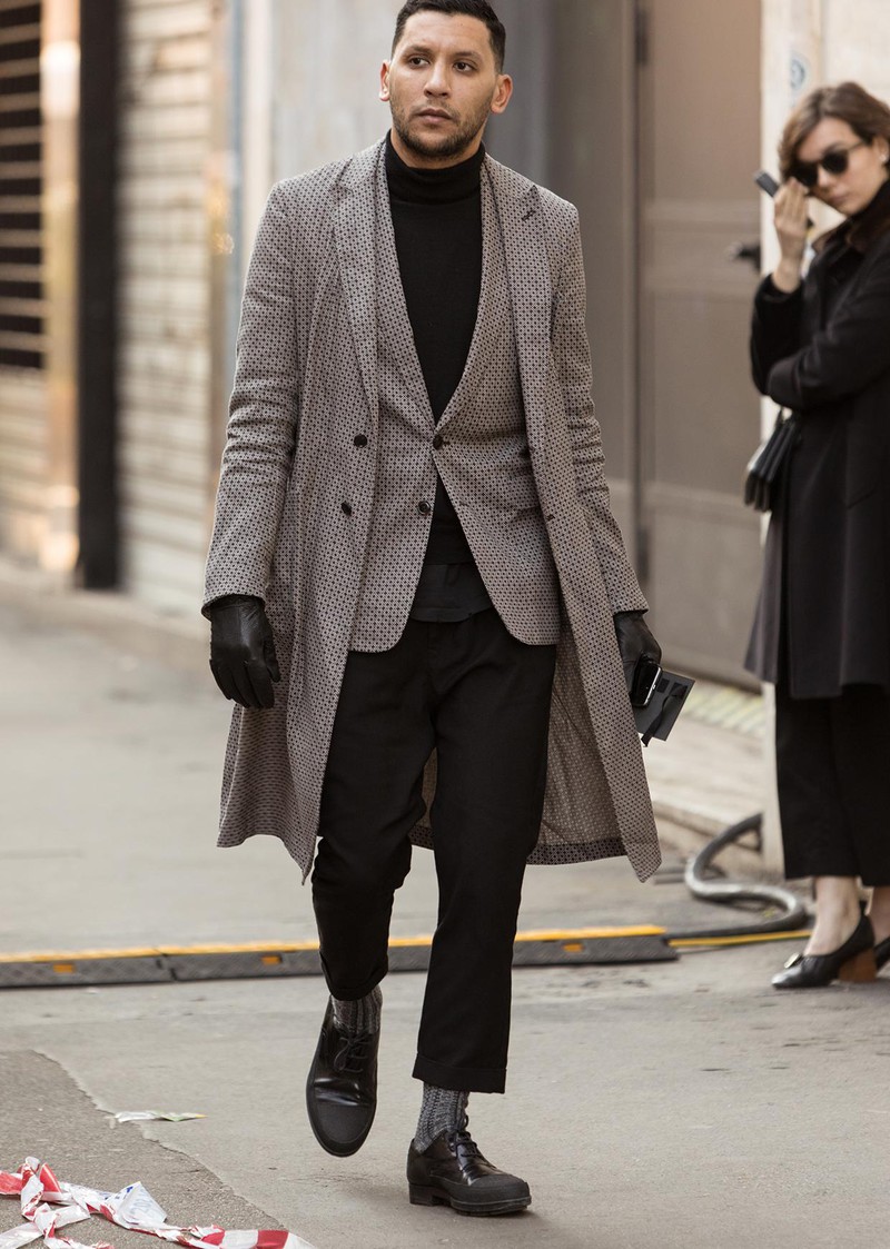 イタリア メンズファッション スナップ コーディネート イケオジ ちょい悪おやじ LEON 