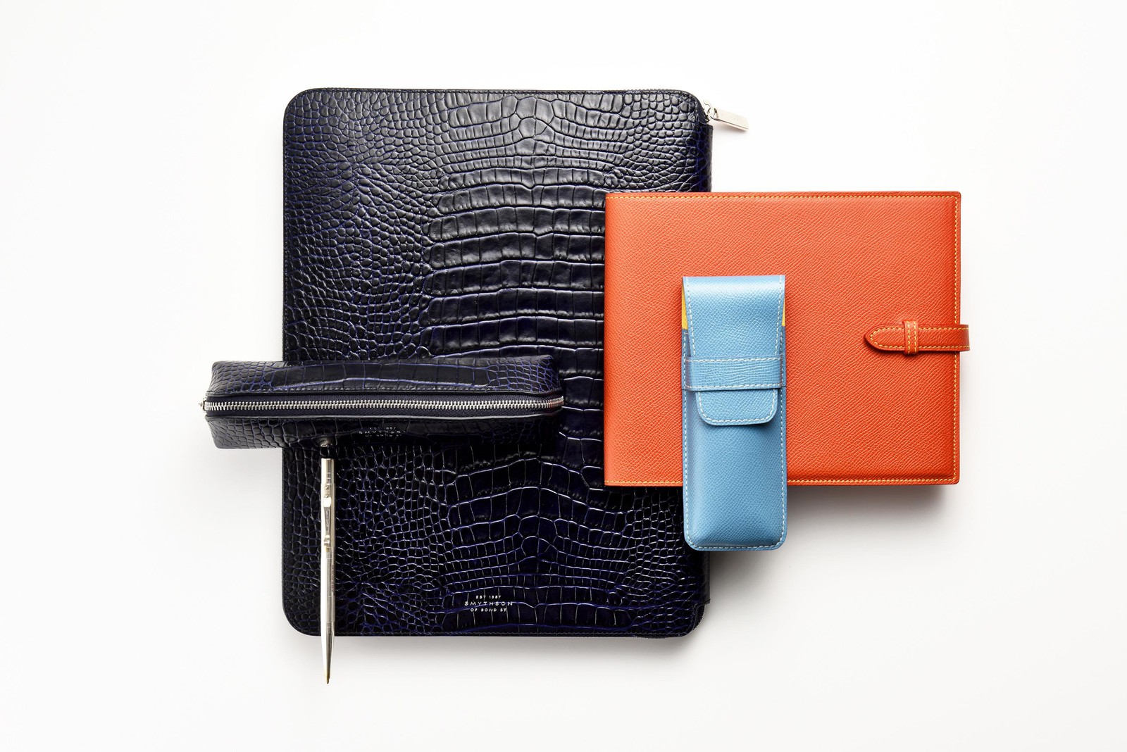 SMYTHSON ペンシルケース-