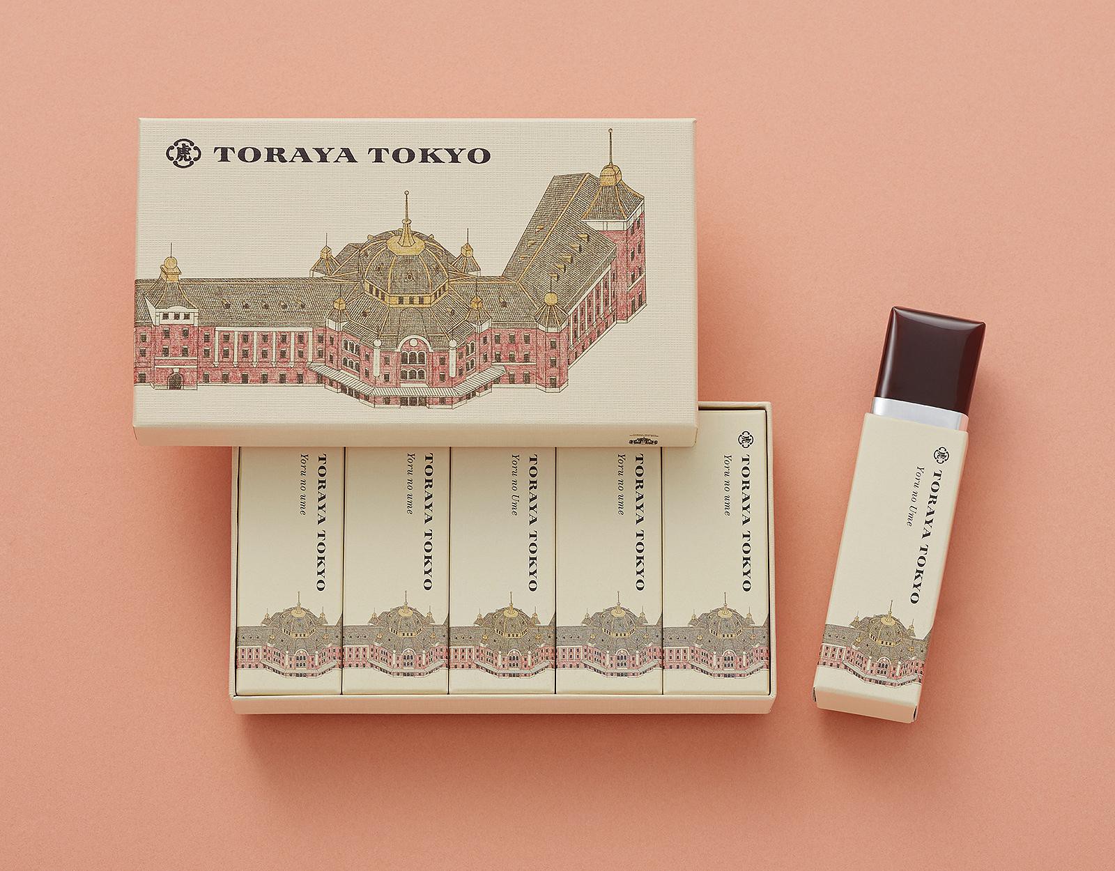 東京ステーションホテル「TORAYA TOKYO」 ／ 小形羊羹「夜の梅」