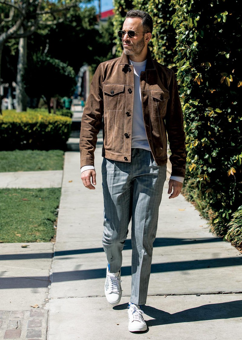 イタリア メンズファッション スナップ コーディネート イケオジ ちょい悪おやじ LEON