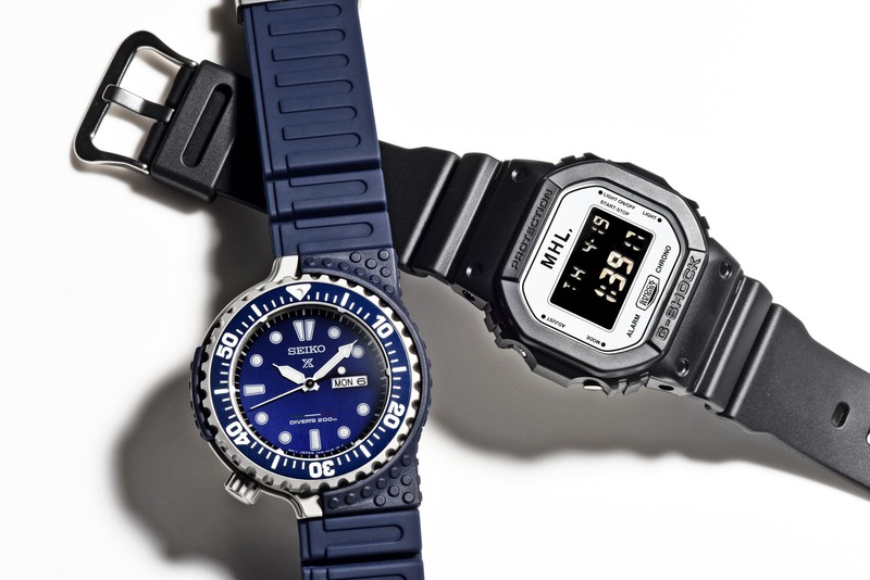 SEIKO」＆「CASIO」のコラボもので、改めて日本の魅力を見直す