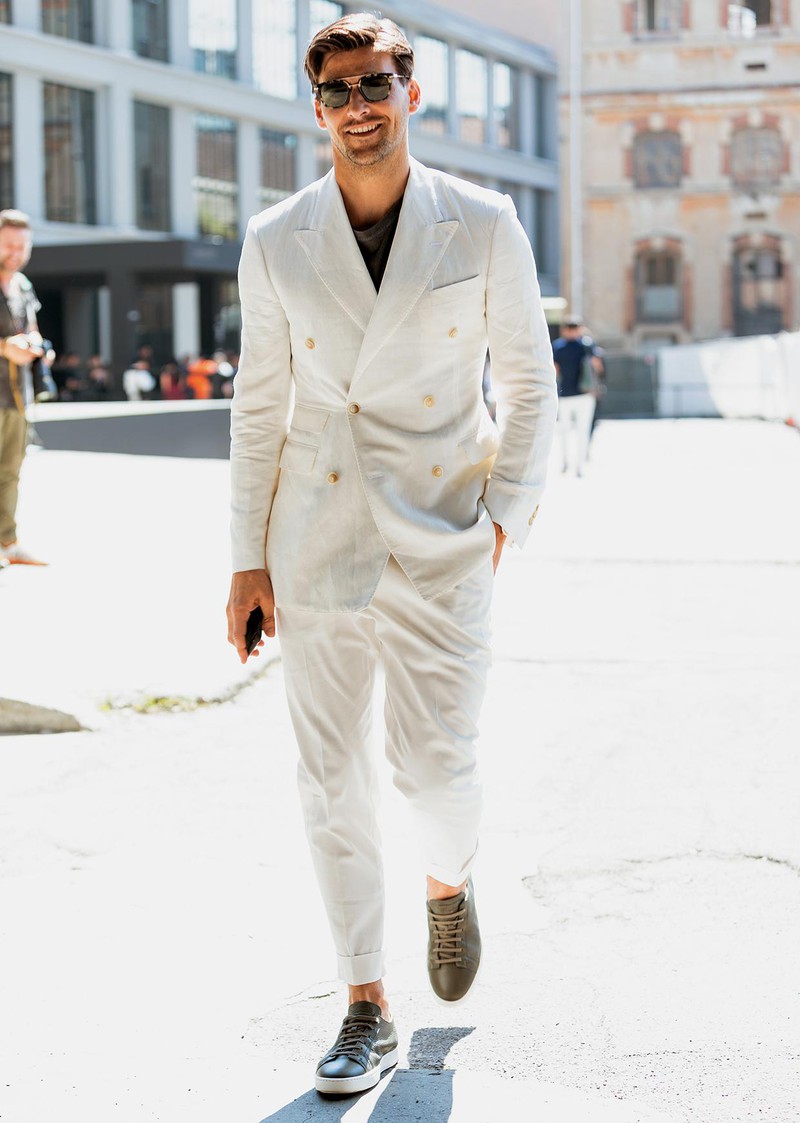 イタリア メンズファッション スナップ コーディネート イケオジ ちょい悪おやじ LEON