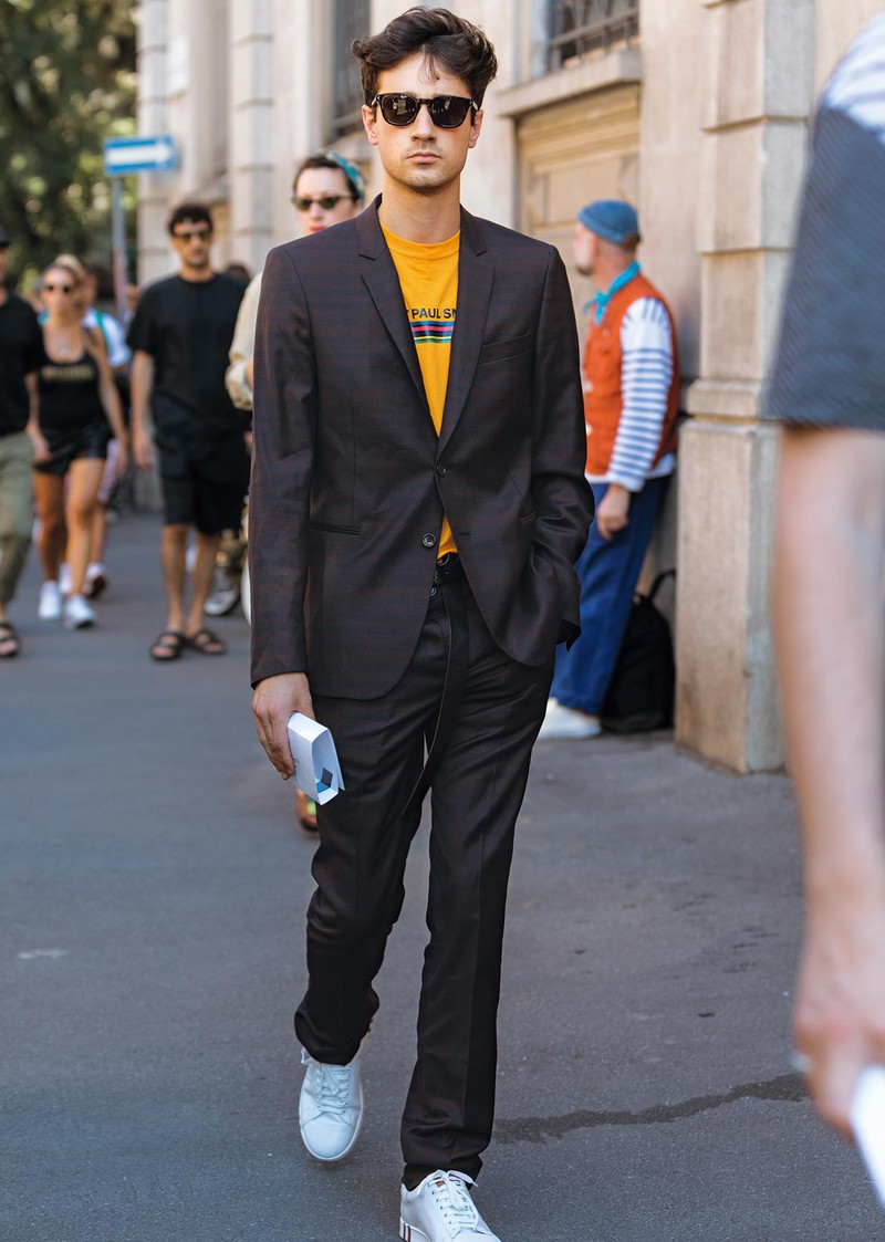 イタリア メンズファッション スナップ コーディネート イケオジ ちょい悪おやじ LEON