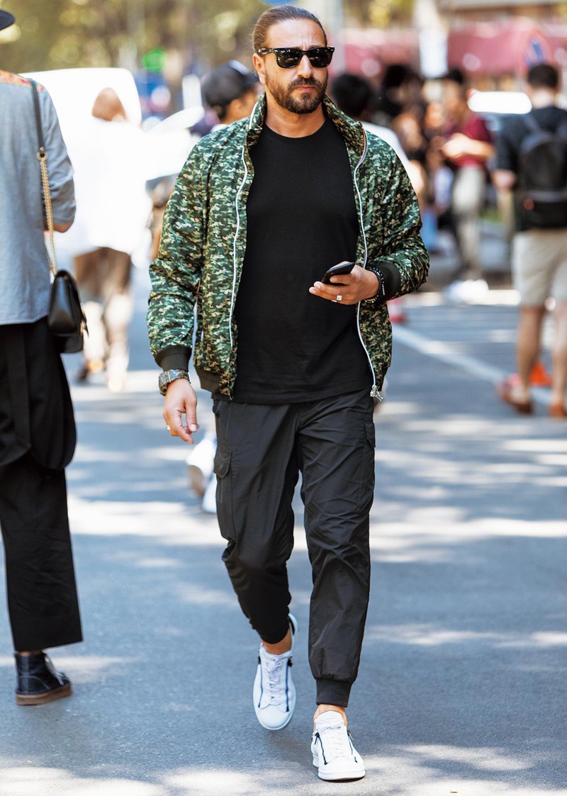 イタリア メンズファッション スナップ コーディネート イケオジ ちょい悪おやじ LEON