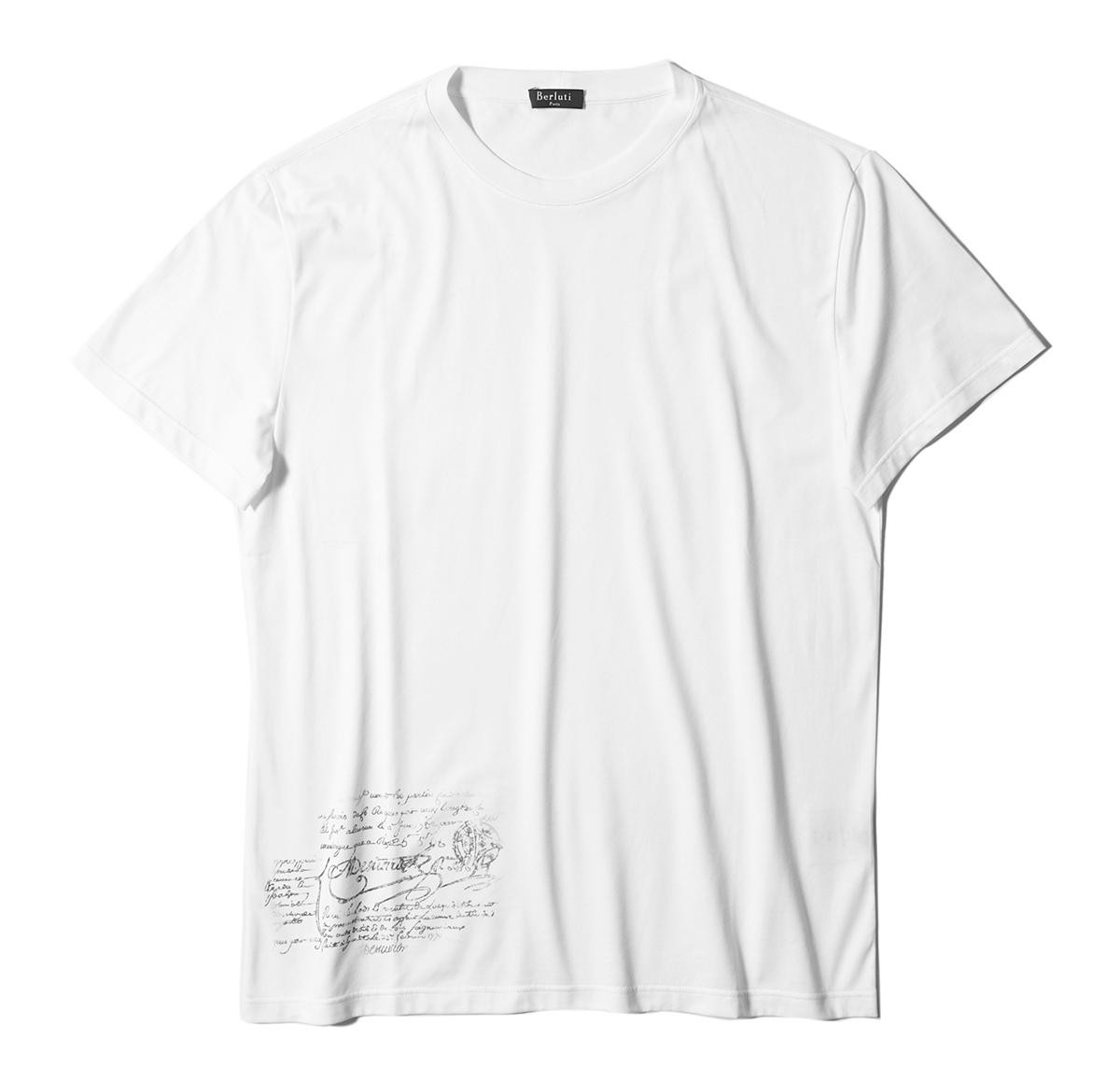 Tシャツ4万5000円／ベルルッティ（ベルルッティ・インフォメーション・デスク）