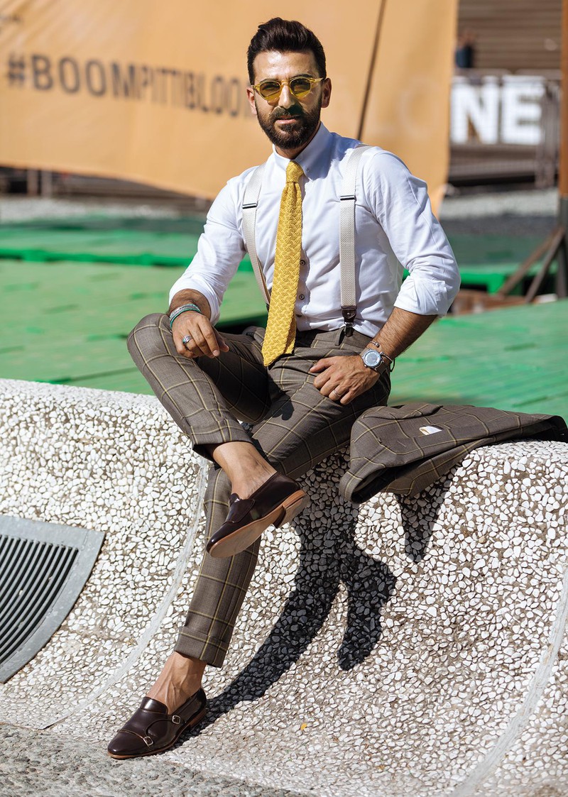 イタリア メンズファッション スナップ コーディネート イケオジ ちょい悪おやじ LEON