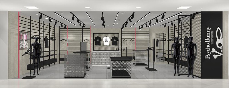 *以下、スポーツラインをコンセプトにした日本橋高島屋S.C.店【内装イメージ】