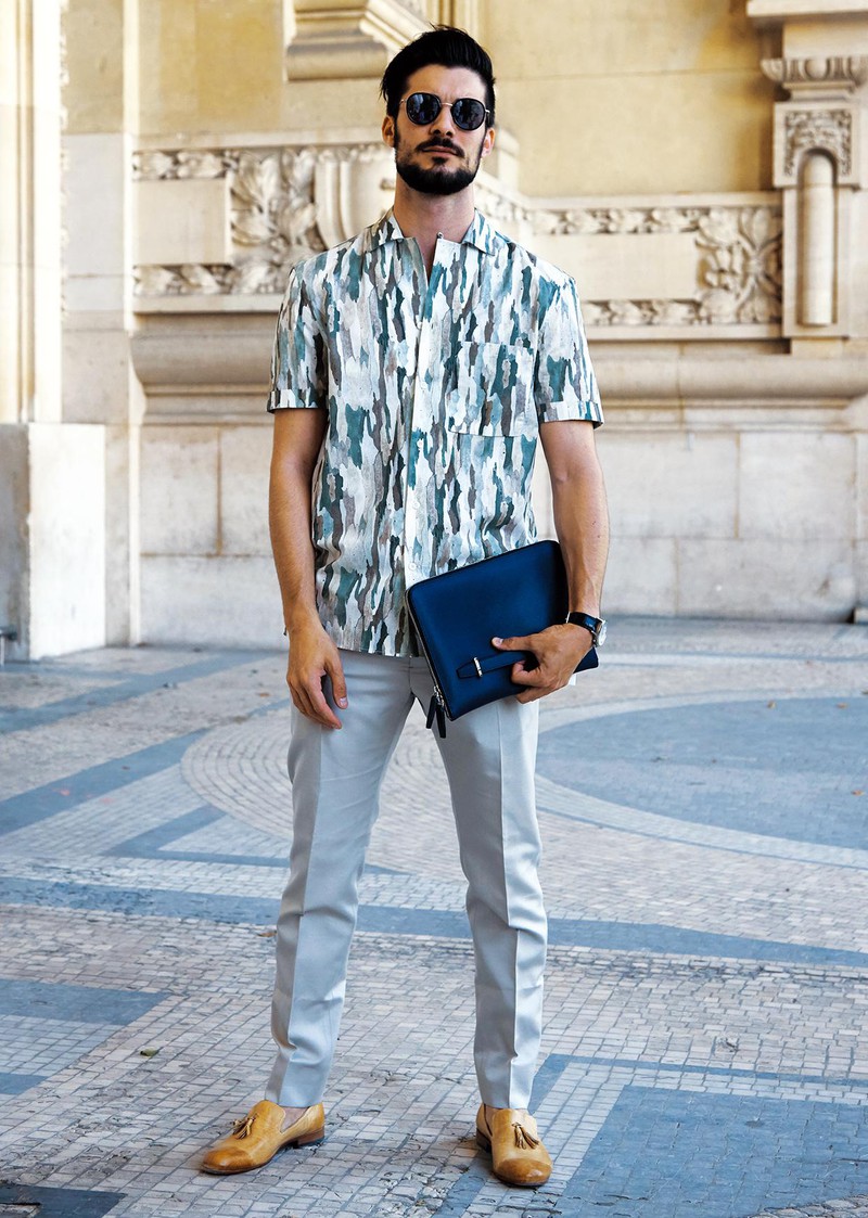 イタリア メンズファッション スナップ コーディネート イケオジ ちょい悪おやじ LEON