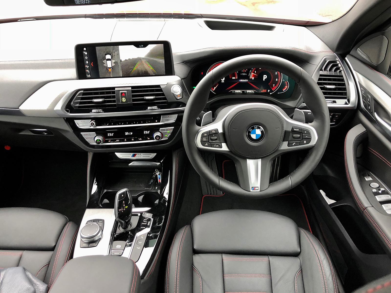 BMW X4 M40i インテリア