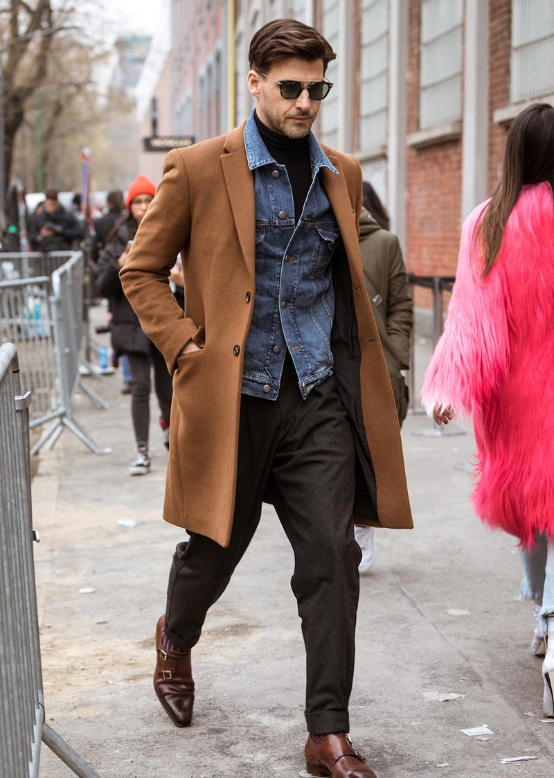 イタリア メンズファッション スナップ コーディネート イケオジ ちょい悪おやじ LEON 