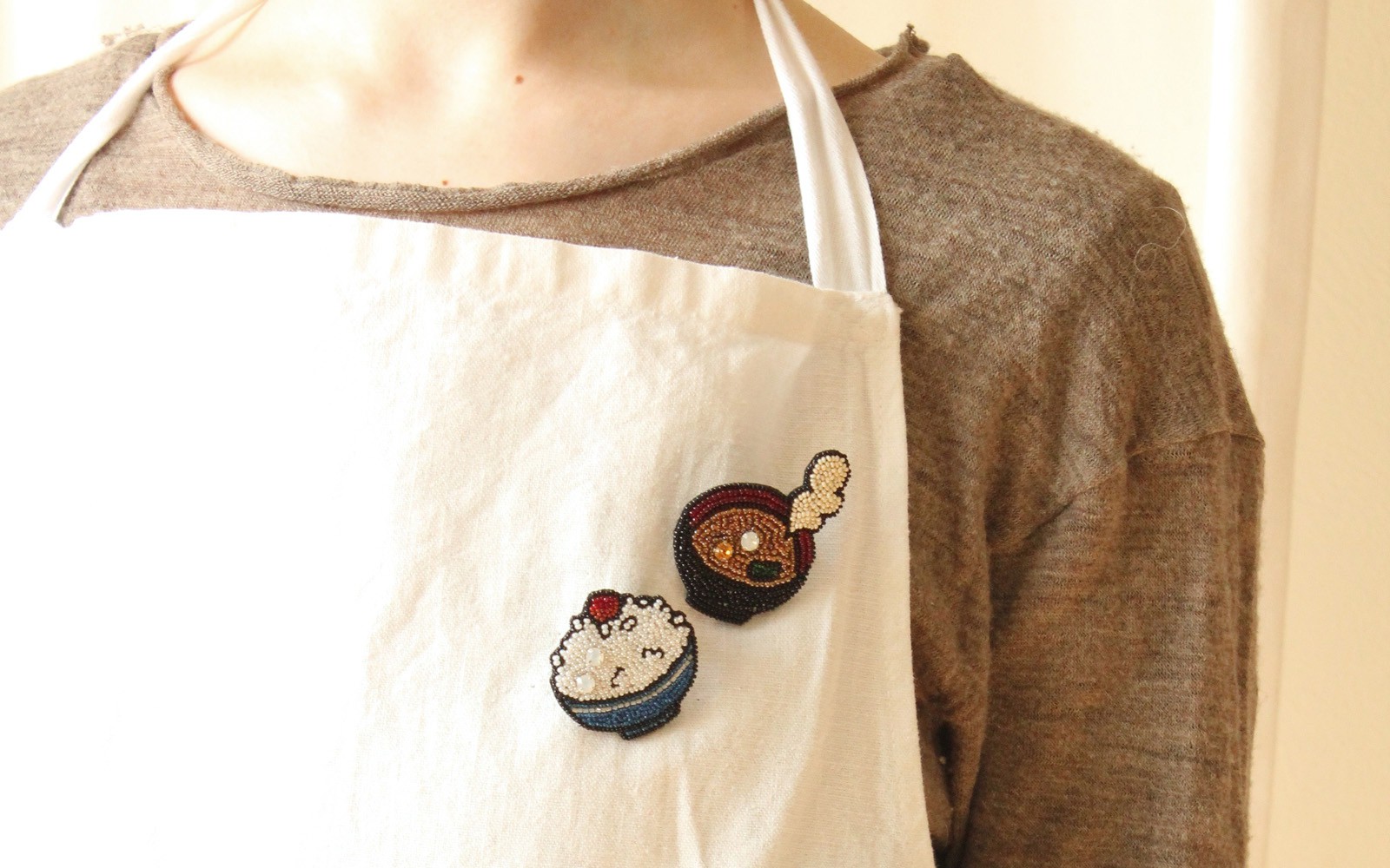 メゾンドペルル　小林モー子　ペンギンブローチ 刺繍作家・小林モー子さんの世界 [雑貨] All About